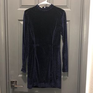 House of London Navy Blue Velvet Dress!